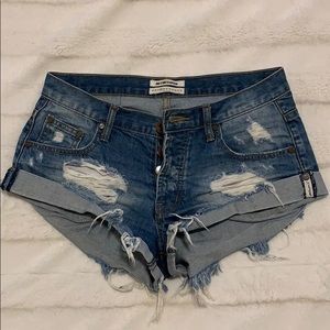 One Teaspoon Bandit Shorts